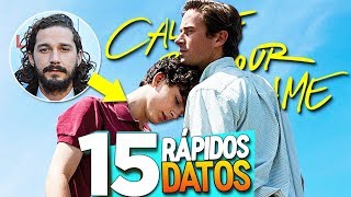 15 CURIOSIDADES de CALL ME BY YOUR NAME🍑 SPOILERS DEL LIBRO [upl. by Eadrahs]