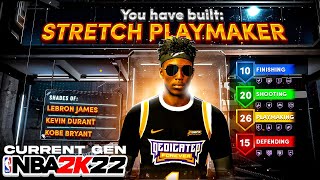 THE STRETCH BUILD THAT CAN DO EVERYTHING • BEST BUILD NBA 2K22 CURRENT GEN FIRST NBA 2K22 BUILD [upl. by Bubalo]