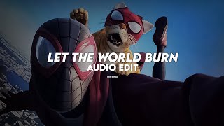 Chris Grey  LET THE WORLD BURN  Best part    Audio edit [upl. by Bergquist]