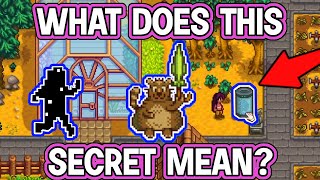 Some Stardew Valley Secrets EXPLAINED [upl. by Honor]