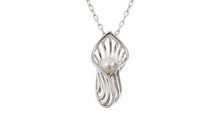 Anne Geddes quotSacredquot White Cultured Pearl Pendant [upl. by Pegg]