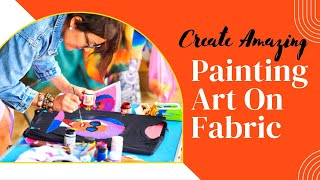 Best Permanent Fabric Paint For Clothes Create Amazing Effects On Fabric [upl. by Ahsyle]