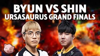 BYUN vs SHIN Brutally Aggressive Finals  UrsaSaurus Cup Bo5 TvZ  StarCraft 2 [upl. by Isayg977]