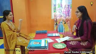 Kindergarten Parent Teacher Conference  IMEMORY SCHOOL  NELLORE [upl. by Notyal]