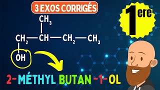 Nomenclature des alcools  3 niveaux de difficulté  première physique chimie [upl. by Erena455]