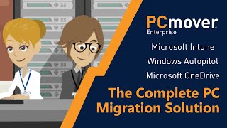 The complete PC migration solution Microsoft Autopilot Intune OneDrive amp PCmover Enterprise [upl. by Naerol]