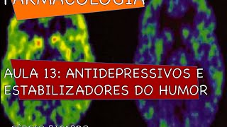 Curso de Farmacologia Aula 13  Antidepressivos  Conceitos parte I [upl. by Nance92]