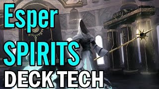 Mtg Deck Esper Spirits in Ravnica Allegiance Standard [upl. by Nerua]