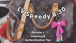 Louis Vuitton Vachetta Stain Removal amp Bandoulier 30 Authentication Tips [upl. by Thielen]