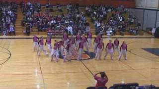 PNHS Poms  Timbaland Bounce Hip Hop dance competition 2009 dance routine Plainfield Il [upl. by Lowrance]