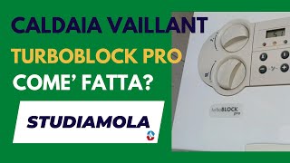 caldaia Vaillant Turboblock Pro vediamo come fatta e come caricare la pressione errore f24 e reset [upl. by Porett]