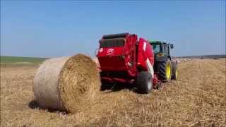 Harvesting of Miscanthus  part 33  Baling [upl. by Kahl674]