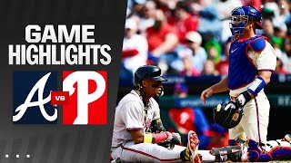 Braves vs Phillies Game Highlights 33124  MLB Highlights [upl. by Corder]