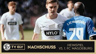 TV Elv  Nachschuss  SV Elversberg vs 1 FC Magdeburg  00 [upl. by Garik]