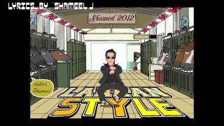 quotGangnam style remixquot quotLankan Style quot [upl. by Mackoff]