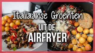 Gezonde Groentenmix uit de Airfryer Italiaans met Parmezaanse Kaas [upl. by Wonacott]