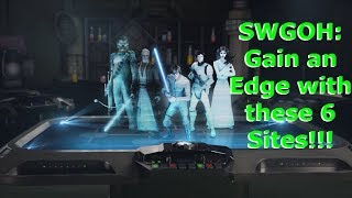 SWGOH  Use These 6 Sites to Improve Your Game [upl. by Annaiuq52]