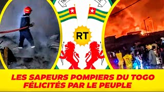 LE GOUVERNEMENT TOGOLAIS ET LES JEUNES VAILLANT DE KÉGUÉ SAUVENT LE MARCHÉ DE KÉGUÉ DUN INCENDIE 🔥 [upl. by Nomde]