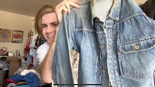 I spent 2000 on a denim jacket  vintage Levi’s type 1 unboxing [upl. by Cortie]