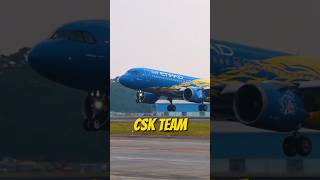 CSK Special Aircraft First Fly With 3 New CSK Players shorts [upl. by Nailimixam731]