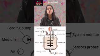 Class 12 Biology Chapter 11 BioreactorsFermenters Biotechnology Principles and Processes  shorts [upl. by Vine]