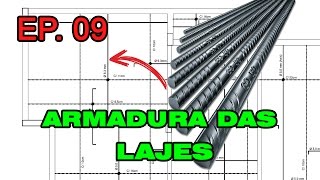 🏗EP 9  ARMADURA NAS LAJES [upl. by Norod]