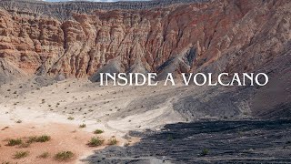 Hiking INSIDE a Volcano  Ubehebe Crater in Death Valley [upl. by Gemmell]