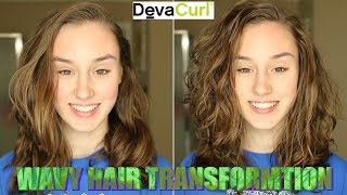 DEVACURL TRANSFORMATION ON MY DAUGHTER  The Glam Belle [upl. by Strickland]