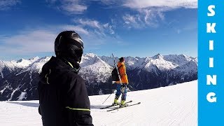 Bad Gastein ski  Jungeralm Stubnerkogel B19 [upl. by Dulcle]