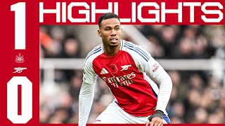 HIGHLIGHTS  Newcastle United vs Arsenal 10  Premier League [upl. by Airdnaed938]