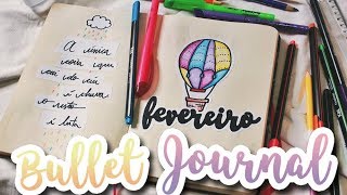 PLANEJAMENTO DO BULLET JOURNAL DE FEVEREIRO  Karina Idalgo ♥ [upl. by Siravaj848]