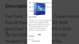 Arrêtez dacheter sur leboncoin  hardware leboncoin pc [upl. by Federica]