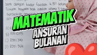 SPM Sebenar 2023 Kertas 1  Matematik  Ansuran Bulanan [upl. by Mabel]