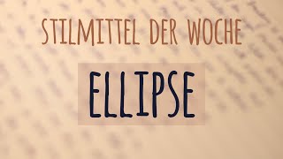 Ellipse einfach erklärt  Beispiel [upl. by Nibroc]