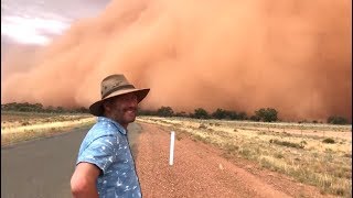 Massive Dust Storm In Australia [upl. by Lirva43]