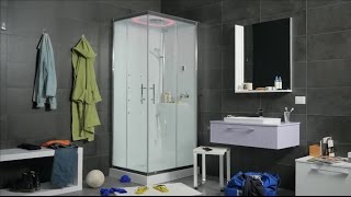 Shower Cubicle Eon  Novellini  EN [upl. by Lirva]