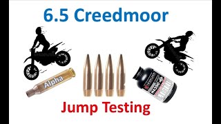 Jump Testing 65 Creedmoor Sierra Match king 140gr Custom Savage 110 [upl. by Tabshey]