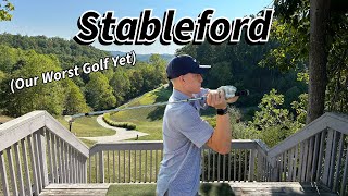 We Tried the Stableford Format Except We Are Bad at Golf [upl. by Erlinna]