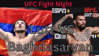 Tucker Lutz vs Melsik Baghdasaryan BreakdownampPrediction ufcfightnight ufcfaceoff holmvssilva [upl. by Zebada765]