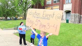 Garth Elementary Adoption Event  May 5 2022  NewsGraphic [upl. by Areyk256]