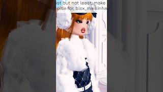 Tema Snow day dresstoimpress roblox [upl. by Arytahs]