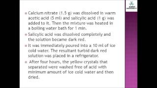 24 NITRATION OF PHENOL POST GRADUATE LEVEL [upl. by Aicats]