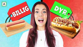 Billig VS Dyr Pølse  🌭🌭🌭  Jeg Spiser ALLE Pølsene i Hele Oslo [upl. by Mourant784]