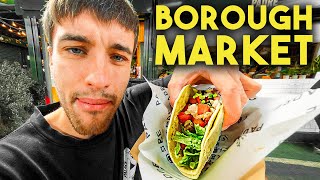 Street Food Tour of Londons 1000YEAROLD Borough Market 🇬🇧 [upl. by Phyllys]