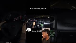 C6 Z06 Goes 213 MPH in 5th gear 🤯NO BOOST youtubeshorts corvette [upl. by Ylam912]