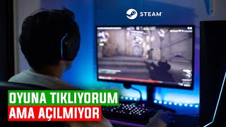 STEAM OYUN AÇILMIYOR SORUNU KESİN ÇÖZÜM  OYUNA TIKLIYORUM AÇILMIYOR  2023 [upl. by Olegnaed]