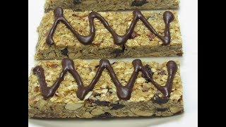 Oatmeal Breakfast Bars  حلويات بالشوفان سهلة و صحية و مغذية [upl. by Billen158]