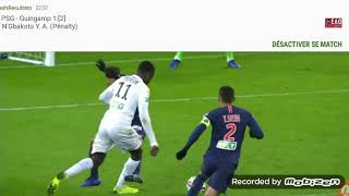 PSGGUINGAMP12LE 2EME BUT DE GUINGAMP SUR PENALTY [upl. by Iow349]