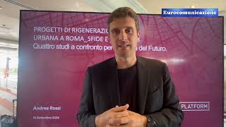 Studio AFACT Rossi «Rigenerazione urbana tema importante e complesso» [upl. by Nahrut]