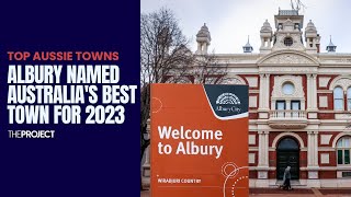 Albury Has Been Named As Australias Best Town For 2023 [upl. by Anirat]